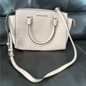 Michael Kors Blush Satchel Bag